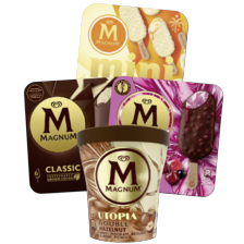Alle Magnum ijs